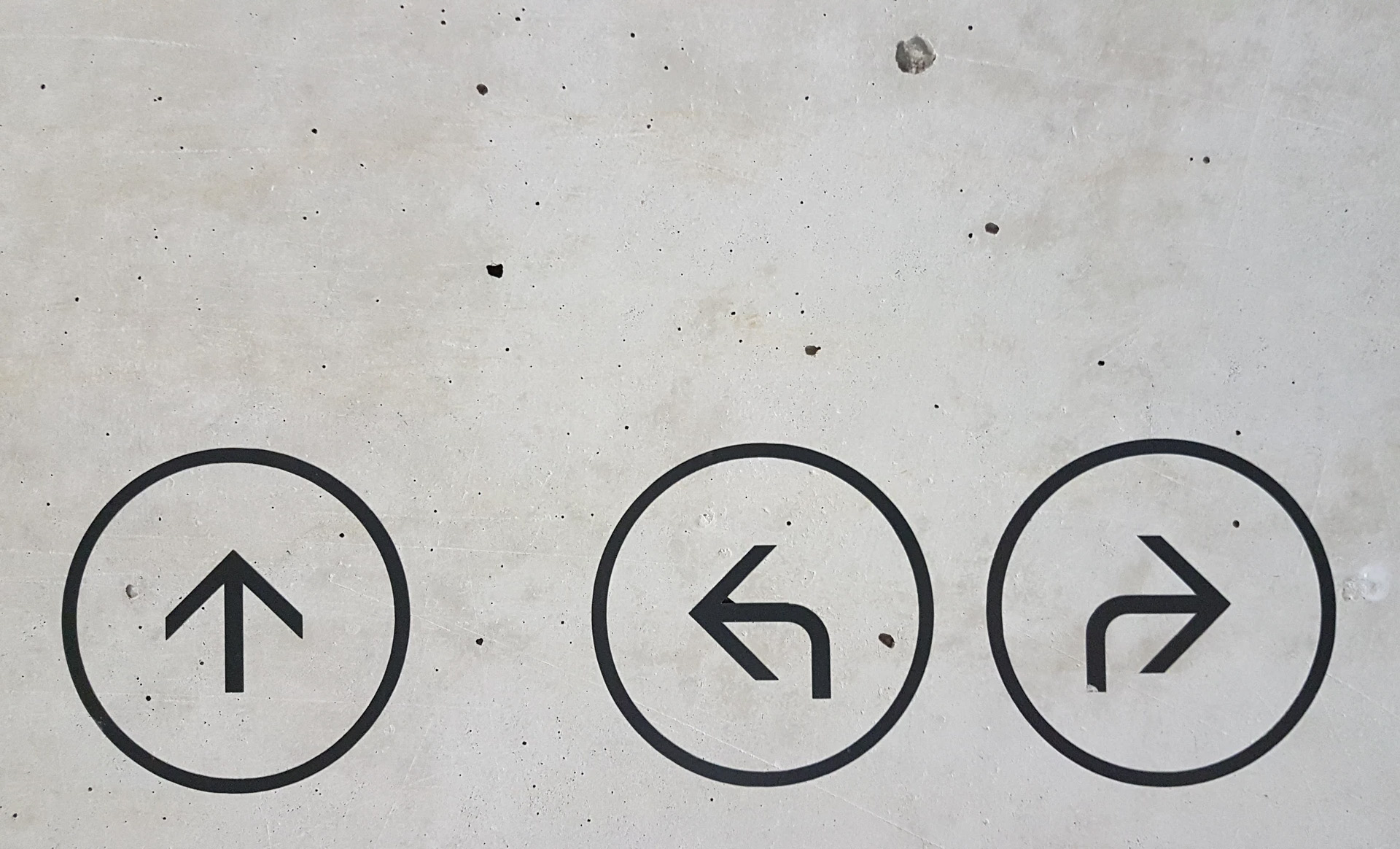 rechts-links-geradeaus? wo geht es hin?