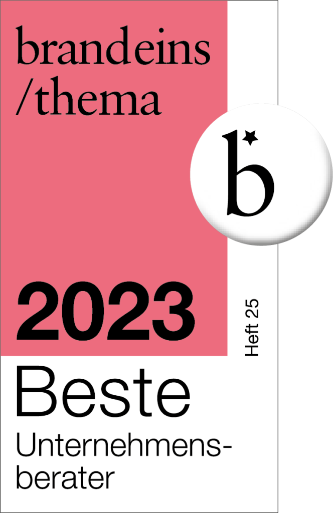 brand-eins Beste Unternehmensberatung 2023